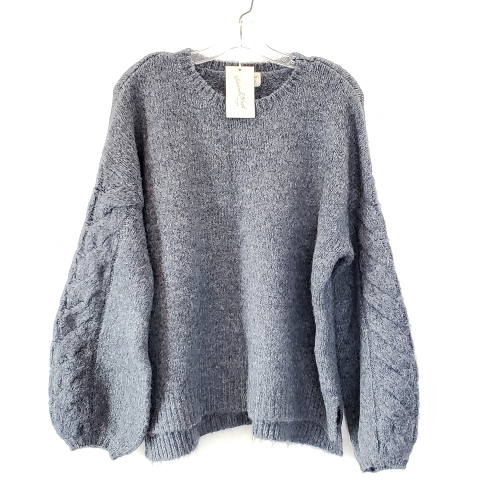 NWT! Universal Threads Sweater Blue Bell Sleeves